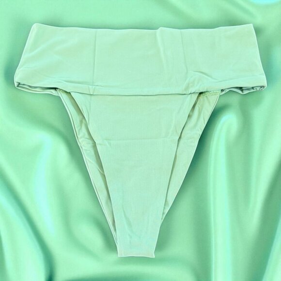 FP x Toast Swim Signature Banded Waist Bottom in Ming Green XS - Picture 3 of 8